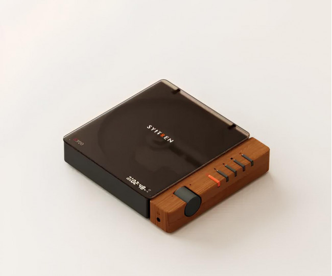 Портативний CD-плеєр у мінімалістичному ретро-дизайні Syitren R300 Minimalist CD Player